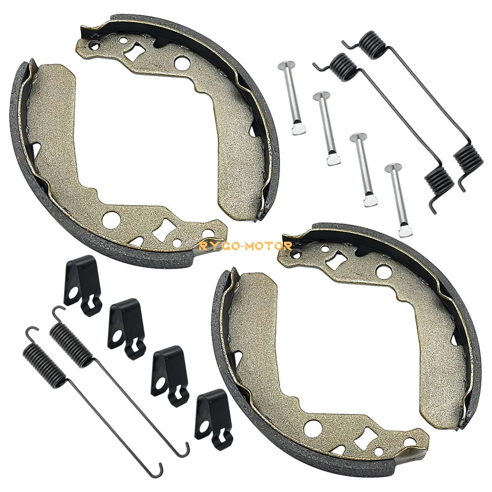 Rear Wheel Brake Drum & Shoes 2 x for Kawasaki Mule 550 KAF300C (1997–2004)