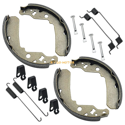 Rear Wheel Brake Drum & Shoes 2 x for Kawasaki Mule 550 KAF300C (1997–2004)
