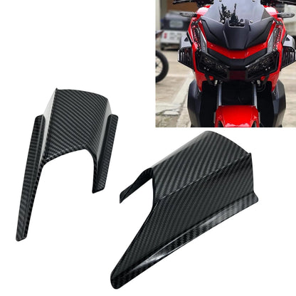2 x Carbon Look Front Side Winglet Spoilers for Honda ADV150 (2019-2020)