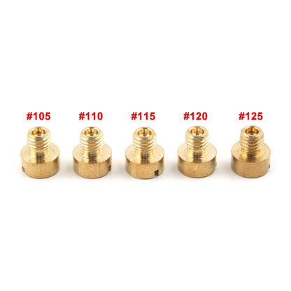 5 x Main Jets Set for Mikuni VM22 VM24 VM26 VM30 Dirt Pit Bike 125-200cc