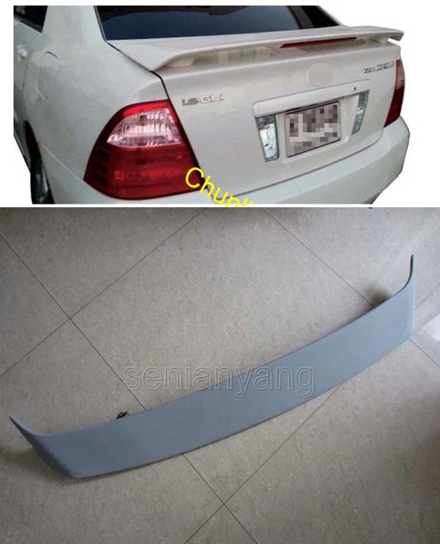 Factory Style Spoiler Wing for 2003-2005 Toyota Corolla 4dr Sedan with Light