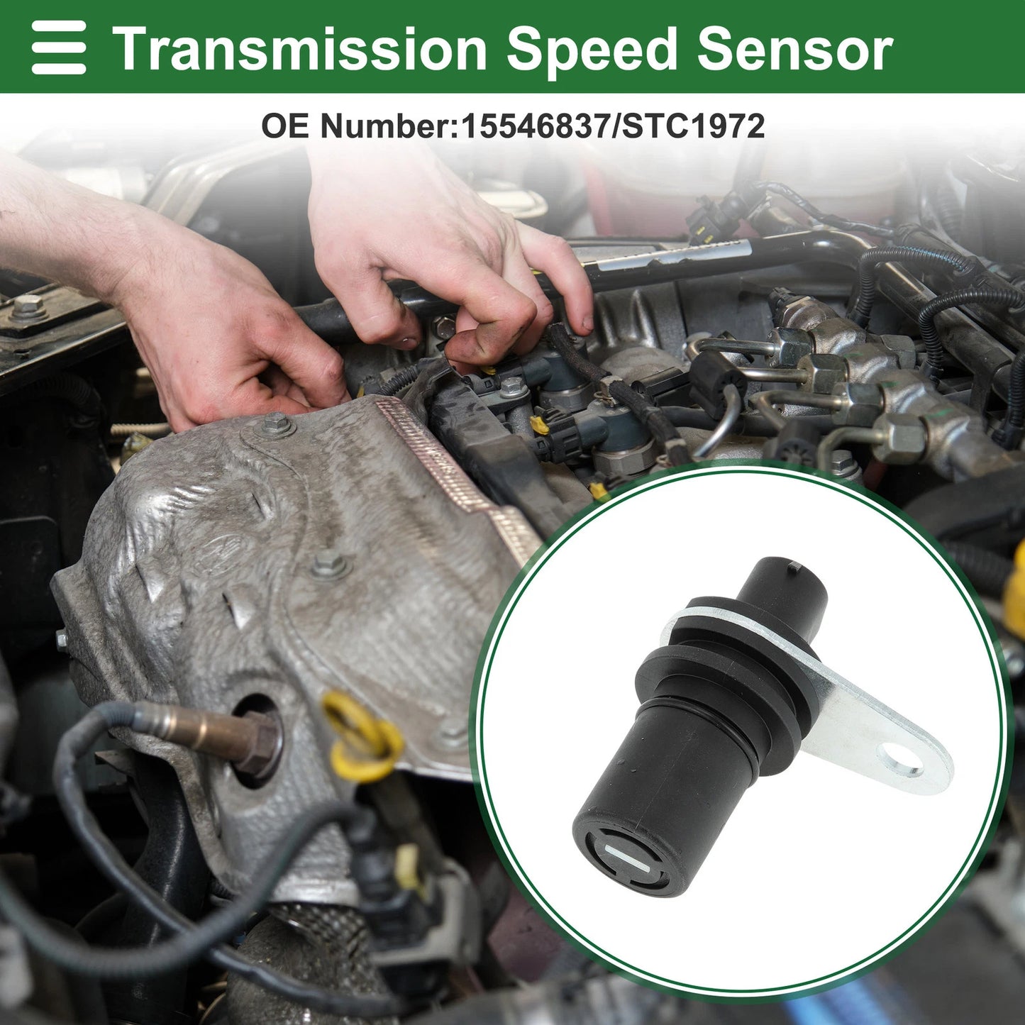 1 Pc Transmission Speed Sensor for GMC K1500 Pickup (98-99)