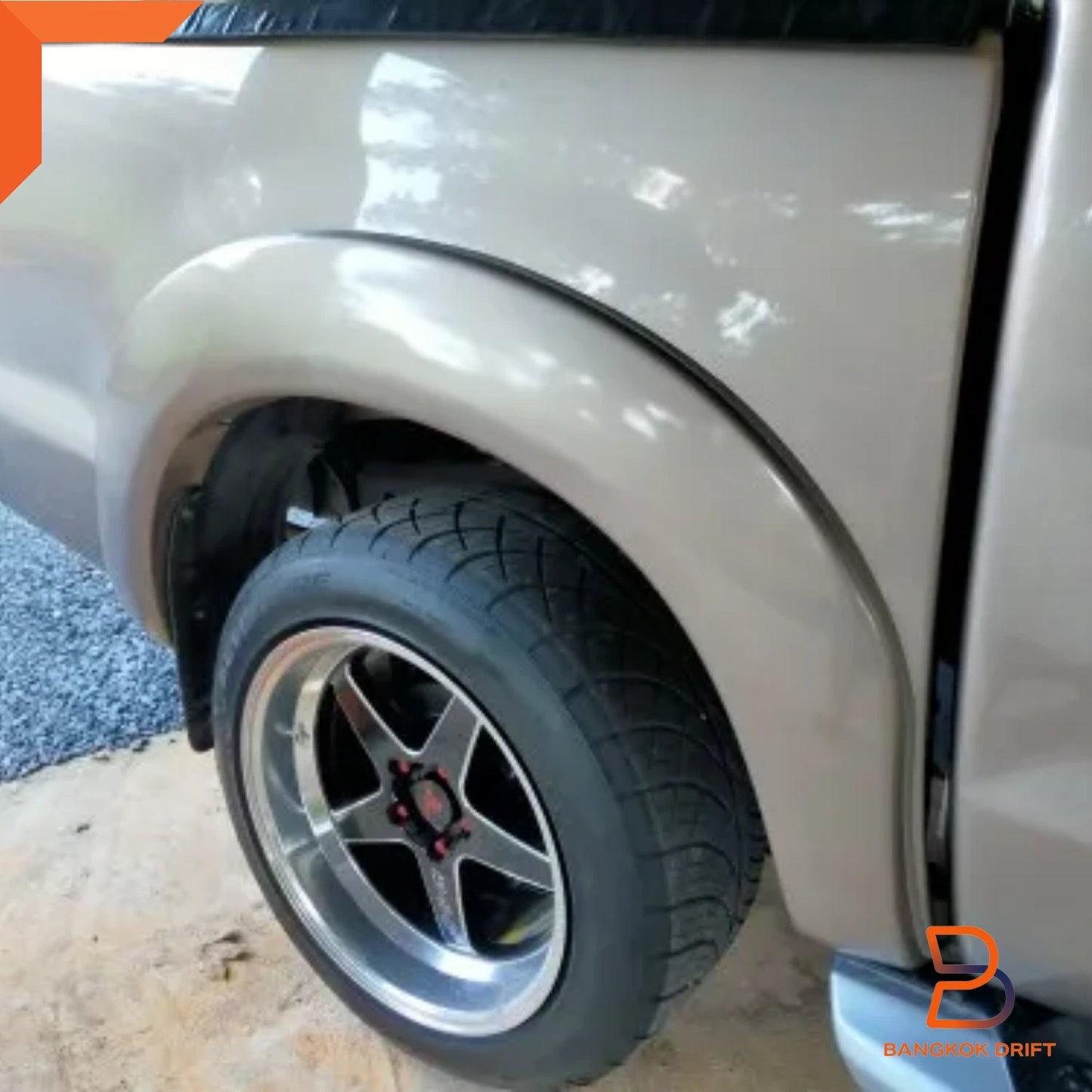 6" Wheel Arch Fender Flares for Toyota Hilux Ute Vigo MK6 (2005-2011)
