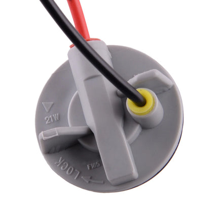 4 x 7506 BA15S Turn Signal Light Socket Wiring Harness Adapter for Car