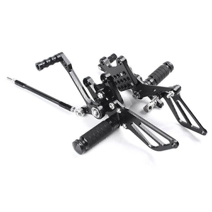 Rearsets Foot Pegs for Suzuki GSXR1000 (2000-2004), GSXR600/750 (1996-2005) Black