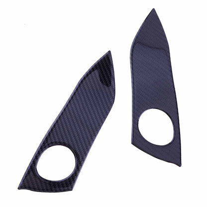2 x Carbon Fiber Side Dashboard Cover Trim for Toyota RAV4 (2019-2023)