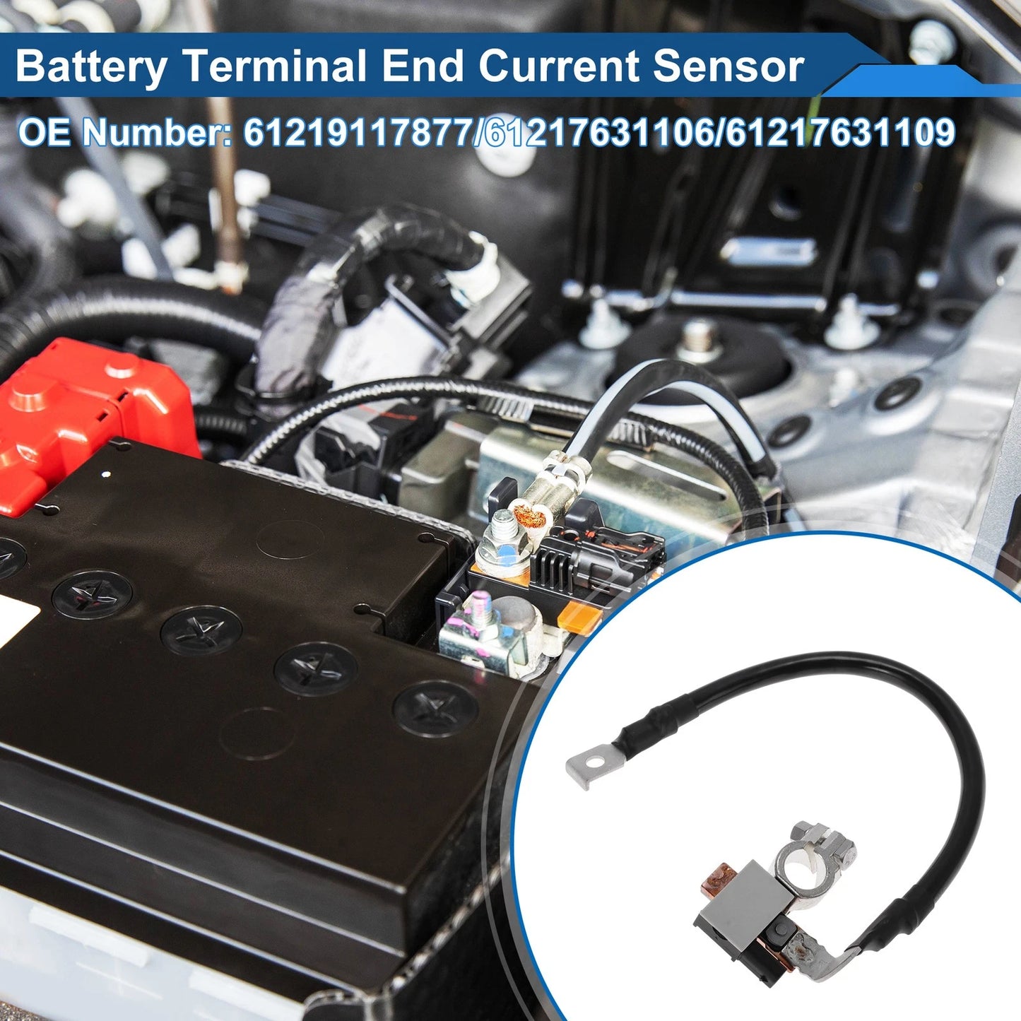 Battery Current Sensor for BMW 320i (2013-2018) 1 x Line
