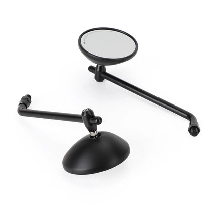 3" Motorcycle Handlebar Mirrors Pair for Universal Models