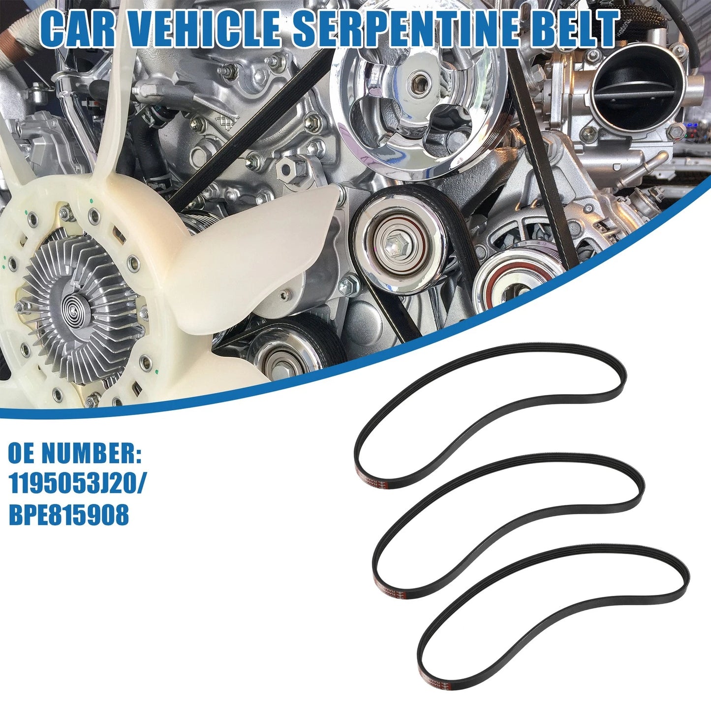 Serpentine Belt Kit for Honda Civic (1996-2000)