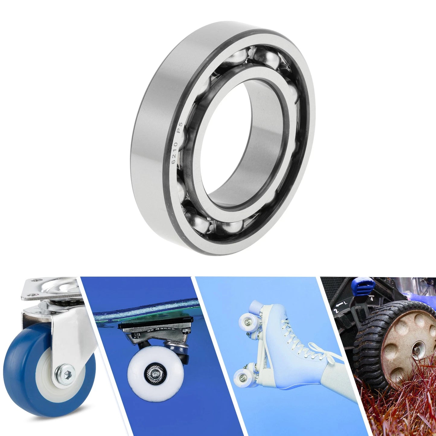 Deep Groove Ball Bearings 50x90x20mm 1 Pc for Scooter Skateboard Wheel P5