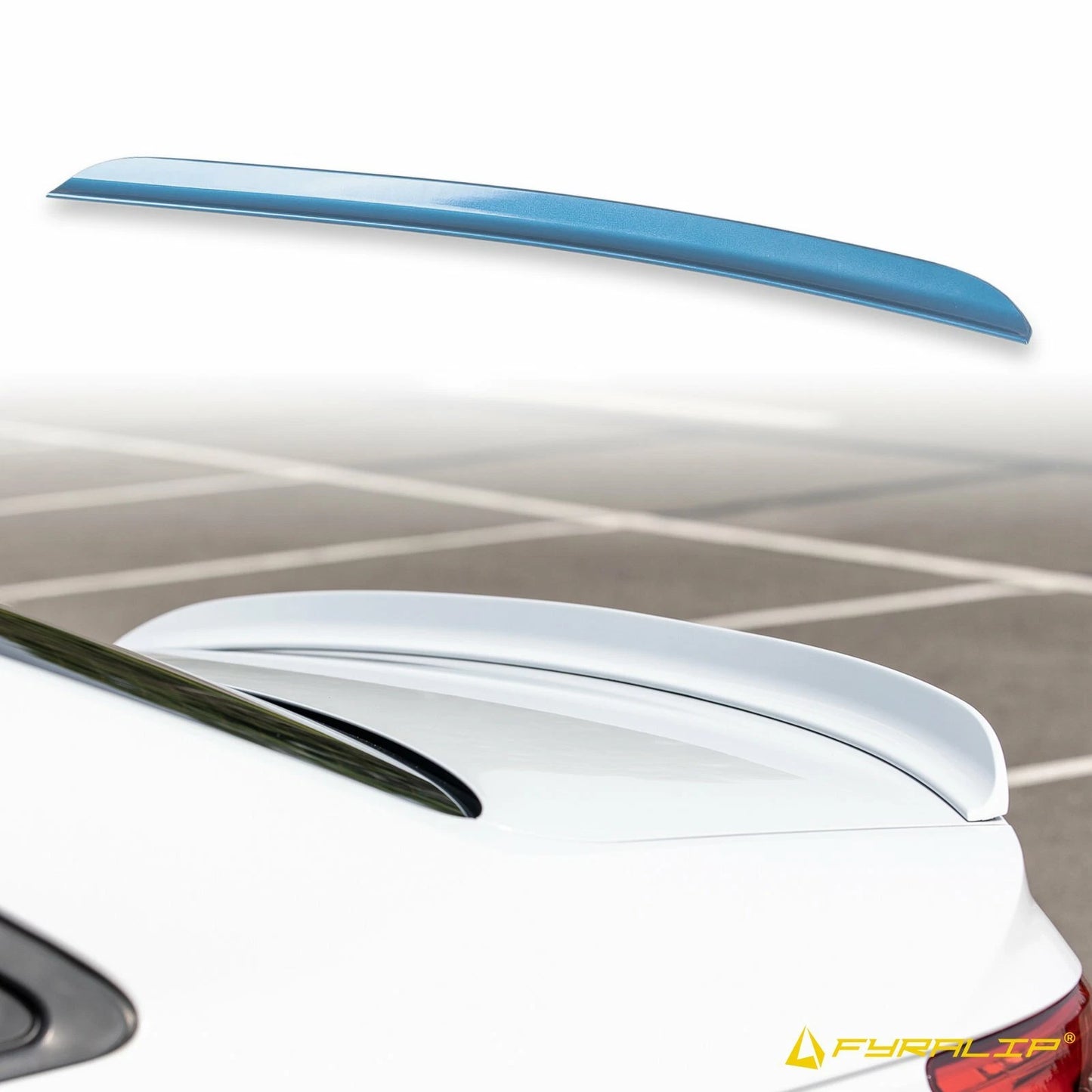Boot Lip Spoiler for Toyota Corolla E90 (2006-2013) Blue