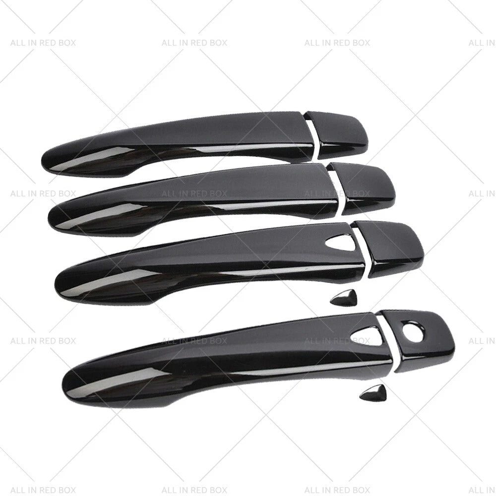 4PCS Black Door Handle Covers for Nissan Navara NP300 D23 (2015-On)