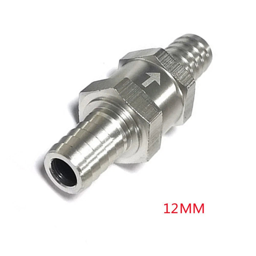 12MM One Way Check Valve Non Return for Gas Diesel Fuel Car