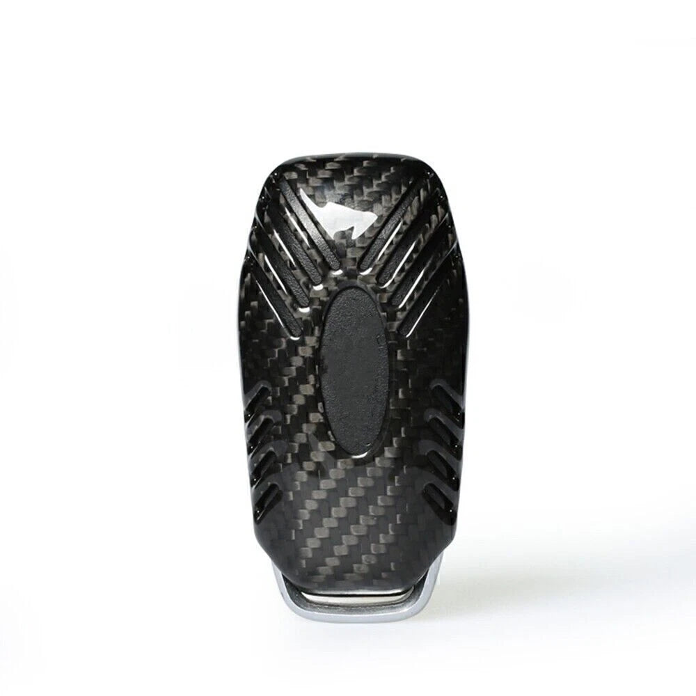 Carbon Fiber Key Case Cover for Ford Mustang (2015-2016)