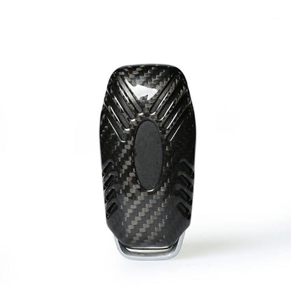 Carbon Fiber Key Case Cover for Ford Mustang (2015-2016)