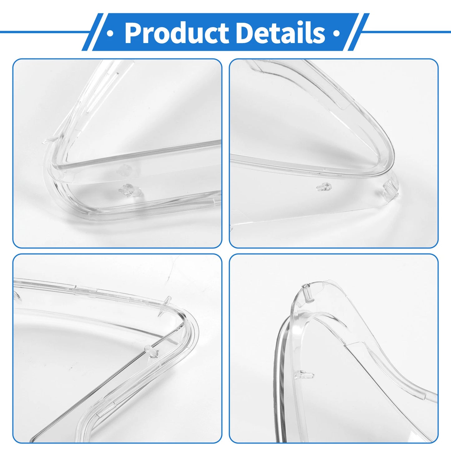 1 Pc Front Left Headlight Lens Cover for BMW 7 Series (2002-2008)