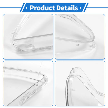1 Pc Front Left Headlight Lens Cover for BMW 7 Series (2002-2008)