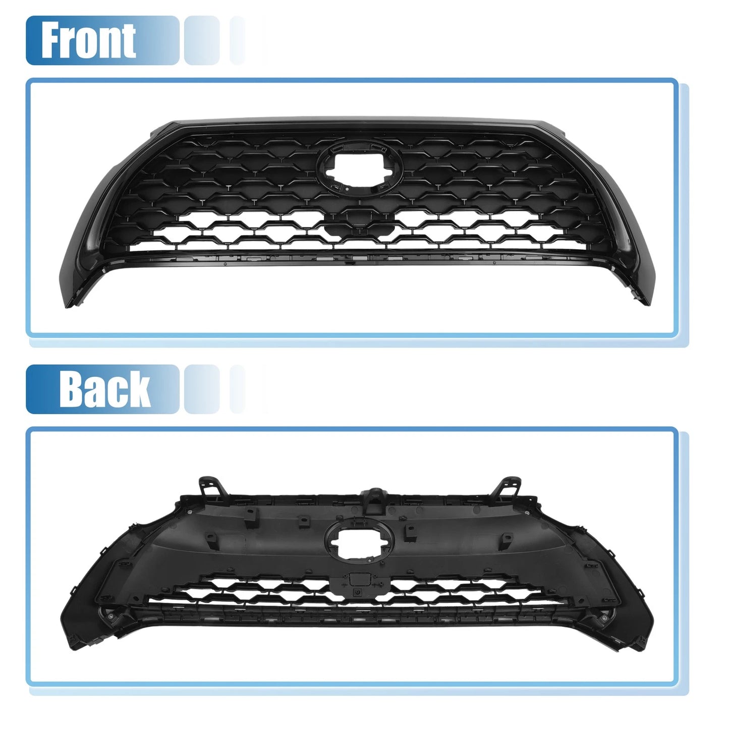 Front Hood Bumper Grille for Toyota Corolla Cross (2022-2023)