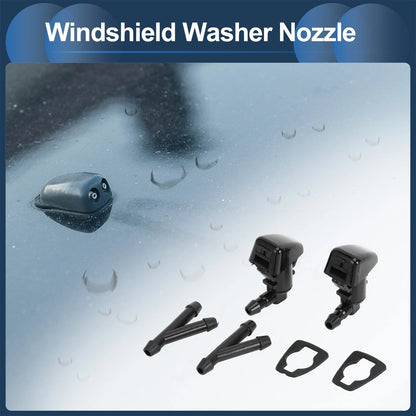 Windshield Washer Nozzle & Hose Connector for Ford Edge (2015-2023)
