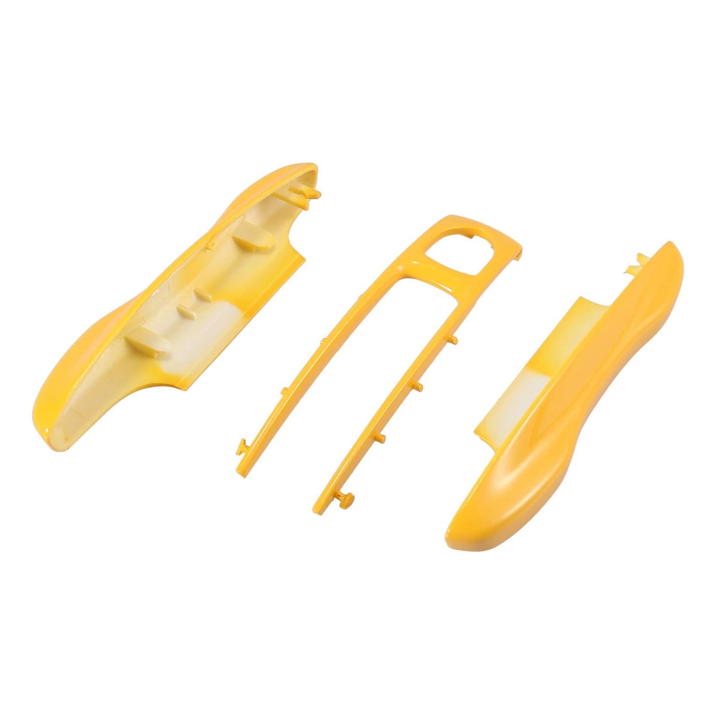 Yellow Painted Key Fob Shell Cover for Porsche Panamera Cayenne