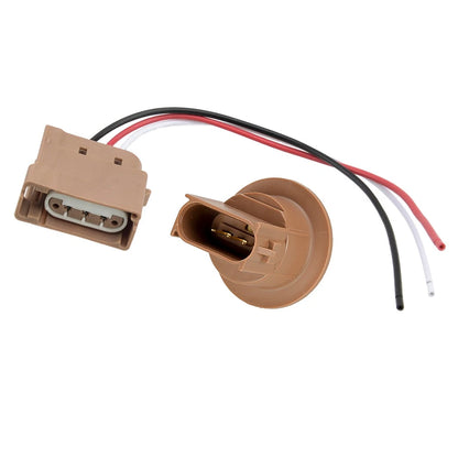 Tail Light Brake Lamp Signal Socket & Wiring Harness for Ford Lincoln (2000-2006)