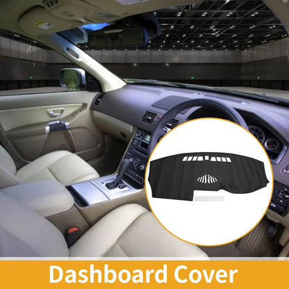 Dashboard Cover Mat for Volvo XC90 (2002-2013) Black Anti-Slip
