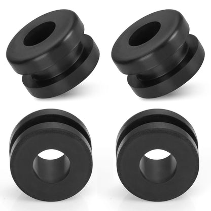 4x Rubber Heel Guard Grommets for Yamaha Warrior 350 YFM350X (1990–2004)