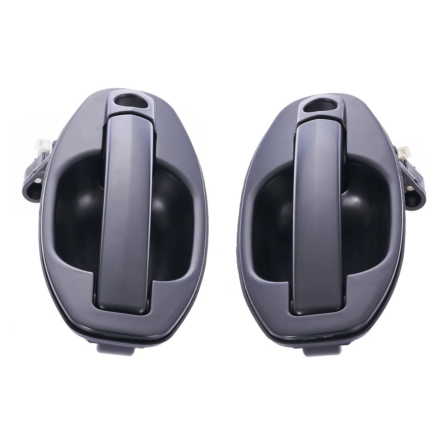 2 x Front Right & Left Outer Door Handle Black for Hyundai Santa Fe SM (2000–2005)