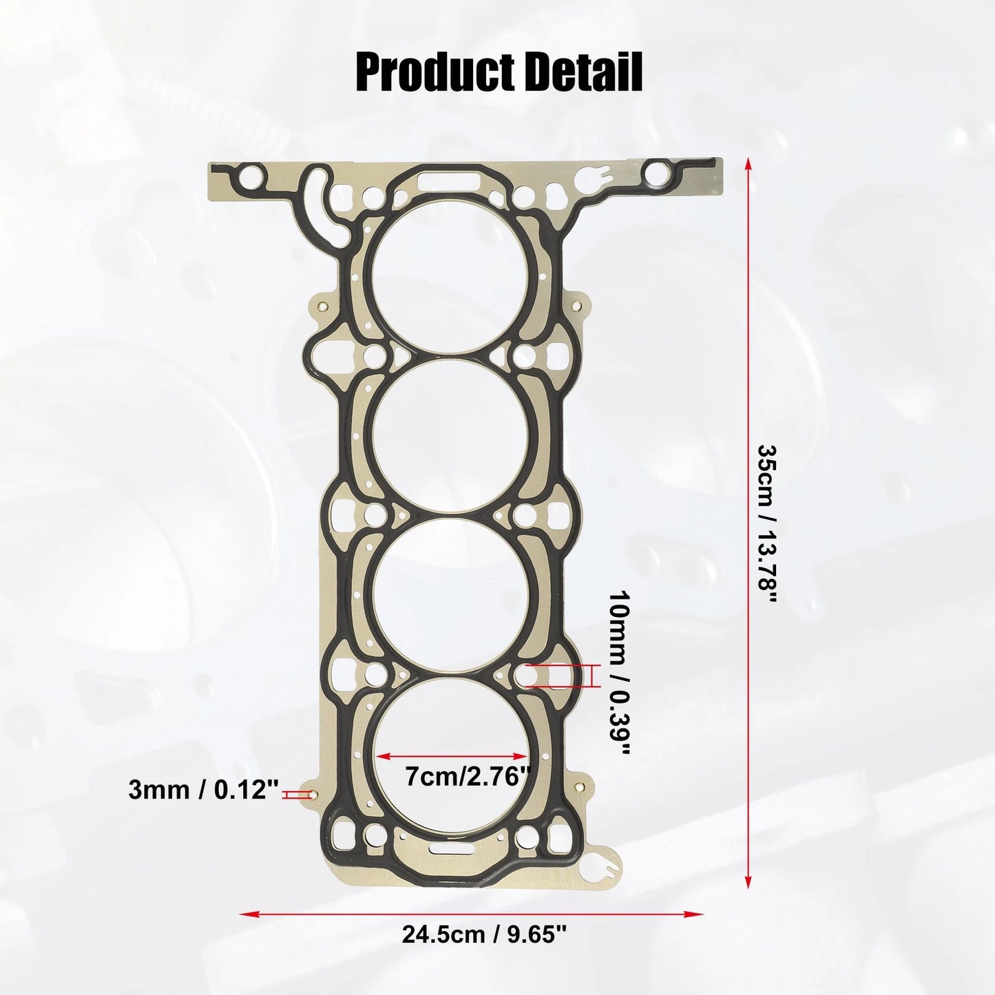 1.4L L4 Cylinder Head Gasket for Buick Encore