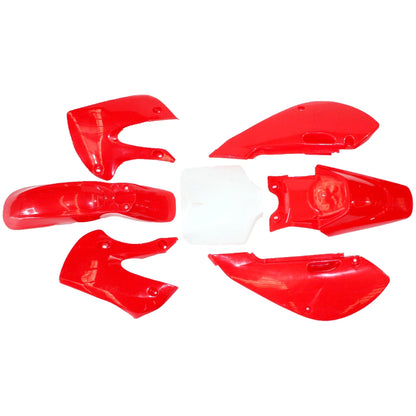 Fairing Fender Kit Plastics Guard for KLX110 Pit Pro Dirt Bike