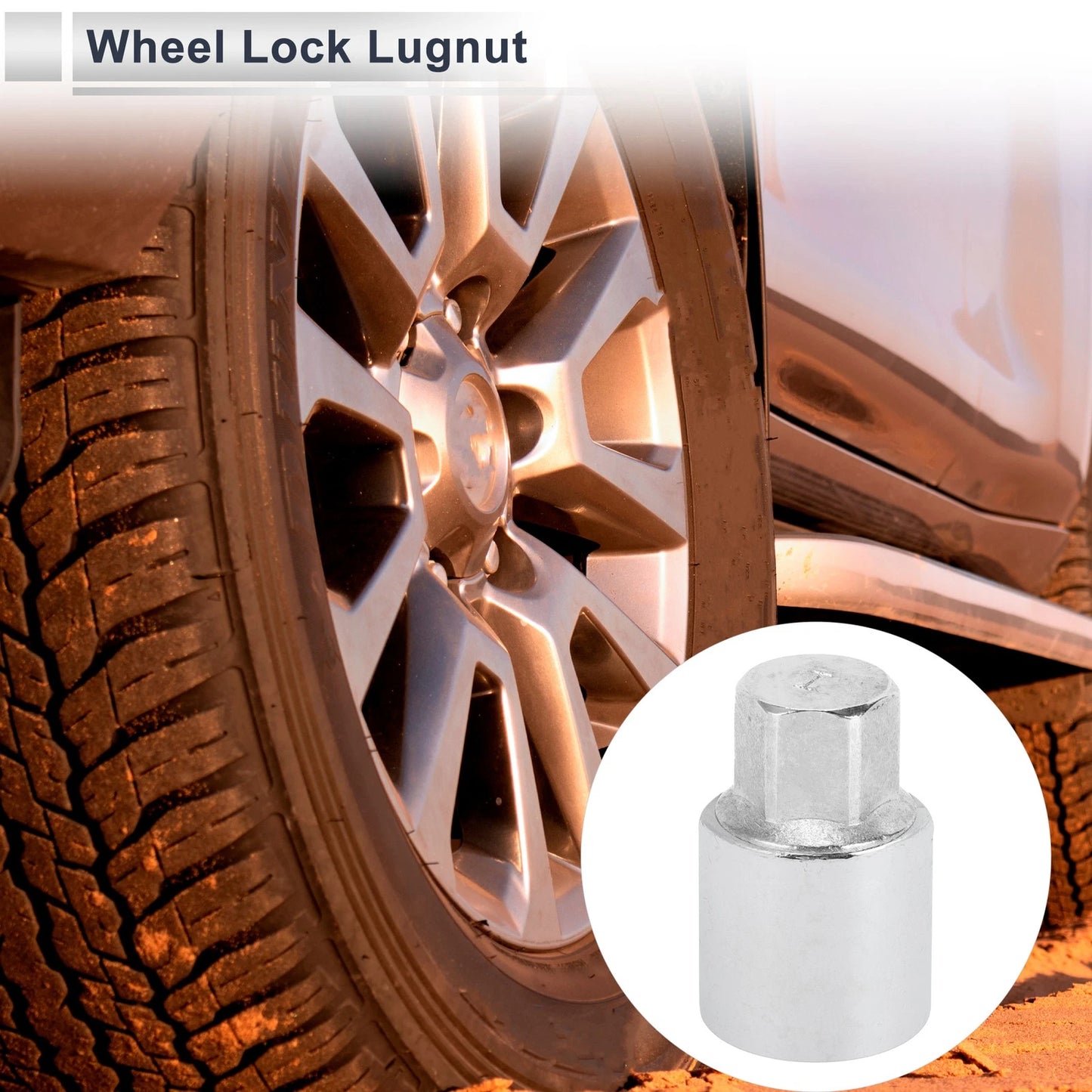 Wheel Lock Lug Nut Antitheft Key for Toyota