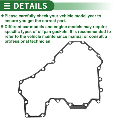 Oil Pan Gasket for BMW 550i 650i (2011-2016) (2012-2018)