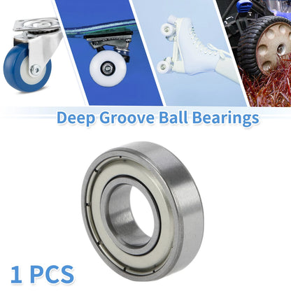 Deep Groove Ball Bearings 10x22x6mm for Scooter Skateboard Wheel