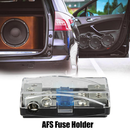 AFS Fuse Holder Distribution Block with 60 Amp Mini ANL Fuses for Car