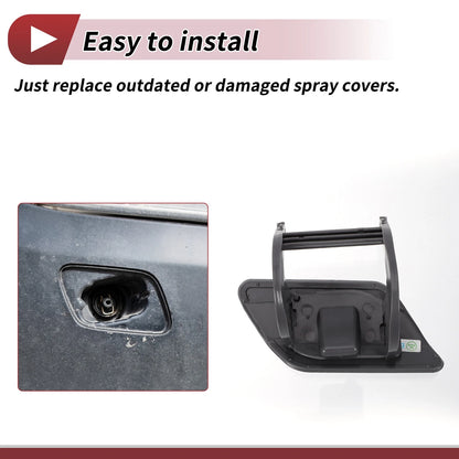 Front Left Washer Nozzle Cover for BMW 740i (2013-2015) Unpainted