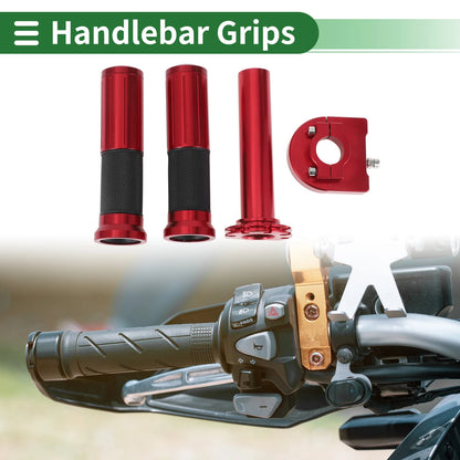 Hand Grips Cover Kit / Vertical Stripe Pattern for Motorcycle