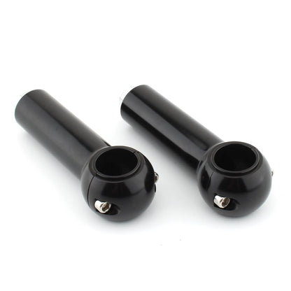 4" Black Handlebar Riser Kit for Harley Davidson Cruisers