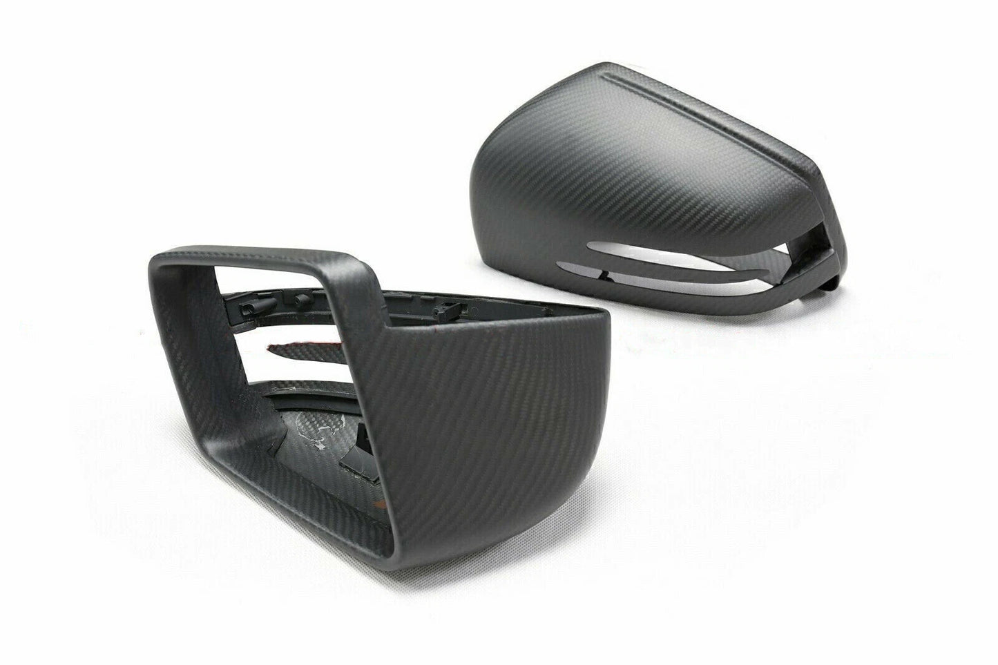 Carbon Fiber Mirror Covers for Benz G W463 X166 W166 GLE GLS (2013-2023)