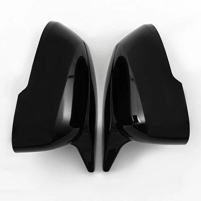 Glossy Black Rear View Wing Mirror Cover Cap for BMW X1 U11 (2023-2025)