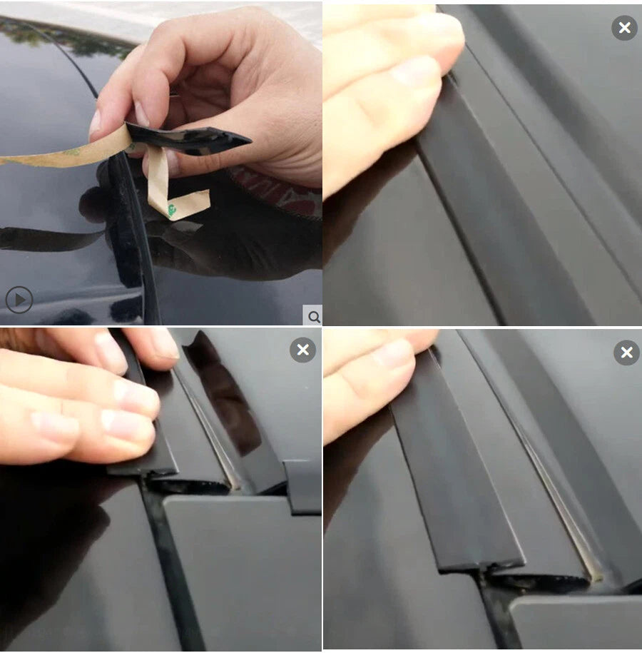 3M Rubber Moulding Car Roof Edge Windscreen Seal Strip