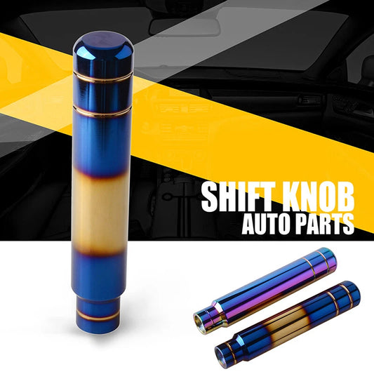 18CM Racing Aluminum Burnt Blue Gear Shift Knob for Universal Fit