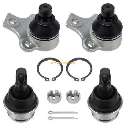 4X Front Upper & Lower Ball Joints for Can-Am Outlander 650/800/650/800/800R