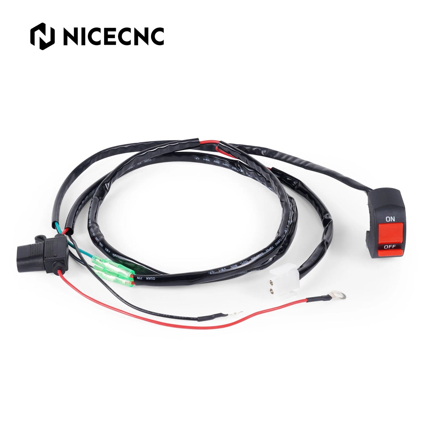 Fan Cable ON/OFF Switch Kit for KTM 125/250/350/450/500 XCW/EXC/EXCF (2017-2023)