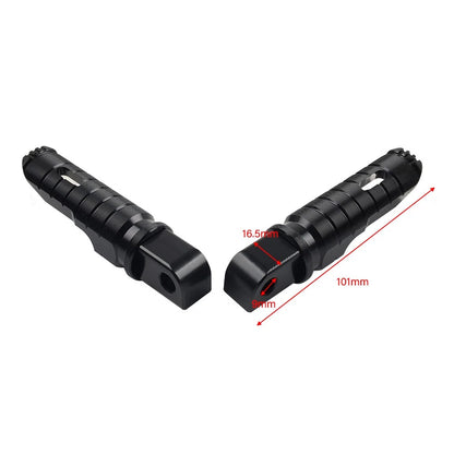 Rear Footrest Pegs for Suzuki V-Strom 650 DL650 GSXS1000 2018-2024 Red