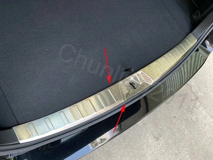 Rear Bumper Protector Sill Plate Cover for Subaru Forester (2019-2023)