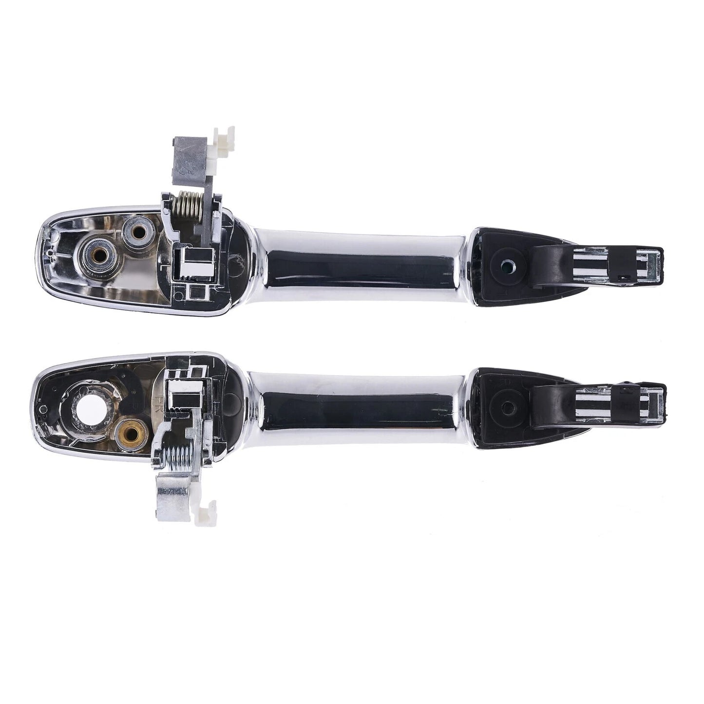 2 x Front Left & Right Outer Door Handle Chrome for Mazda 3 (2003–2009)