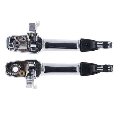 2 x Front Left & Right Outer Door Handle Chrome for Mazda 3 (2003–2009)