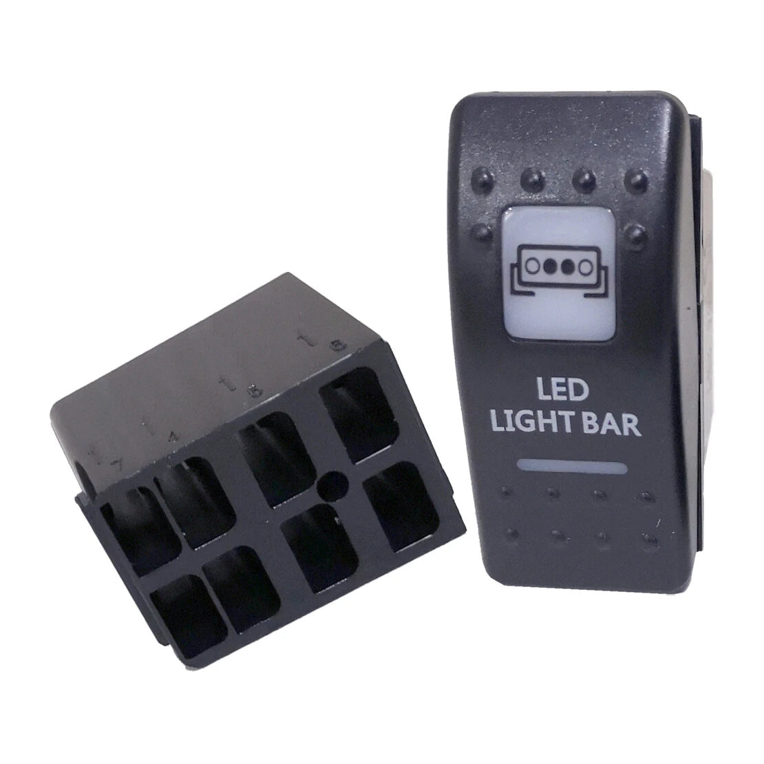 LED Light Bar Rocker Switch & Backing for Can-Am Maverick Commander