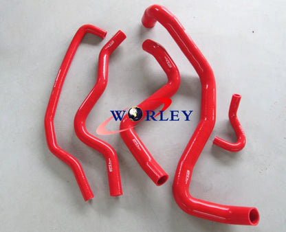 Red Silicone Radiator Heater Hose for Ford Falcon BA BF 5.4L V8 (02-08)