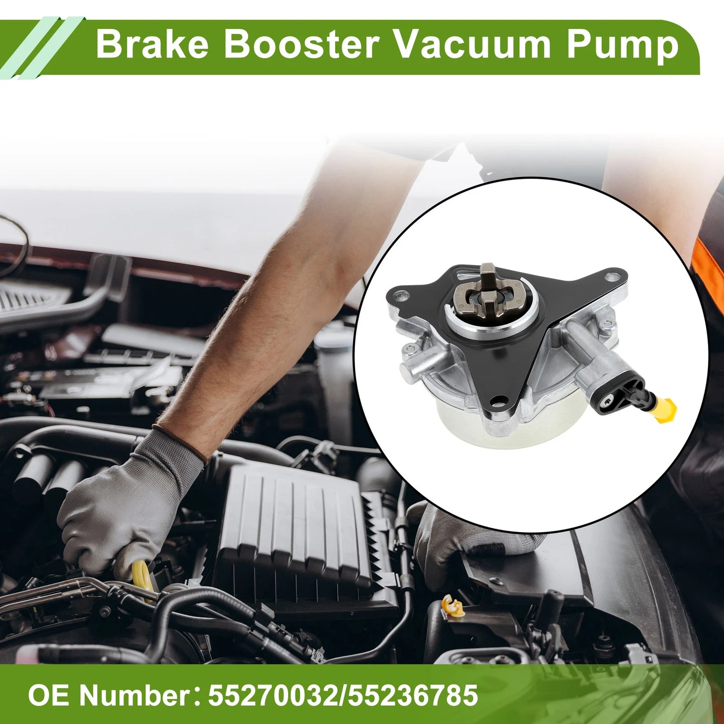 Brake Vacuum Pump for Dodge Dart (2013-2016)